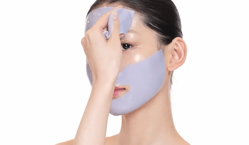 Azulene Cica Calming Mask from medi+, mascarilla hidrogel con azuleno