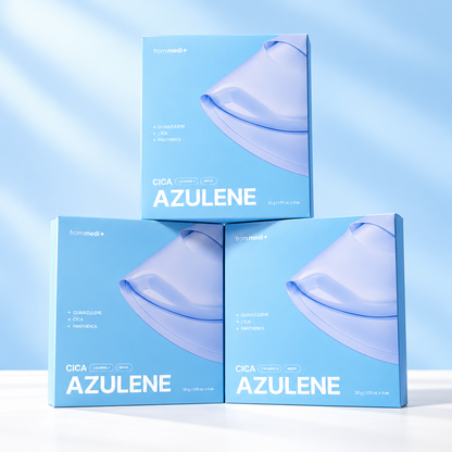 Azulene Cica Calming Mask from medi+, mascarilla hidrogel calmante
